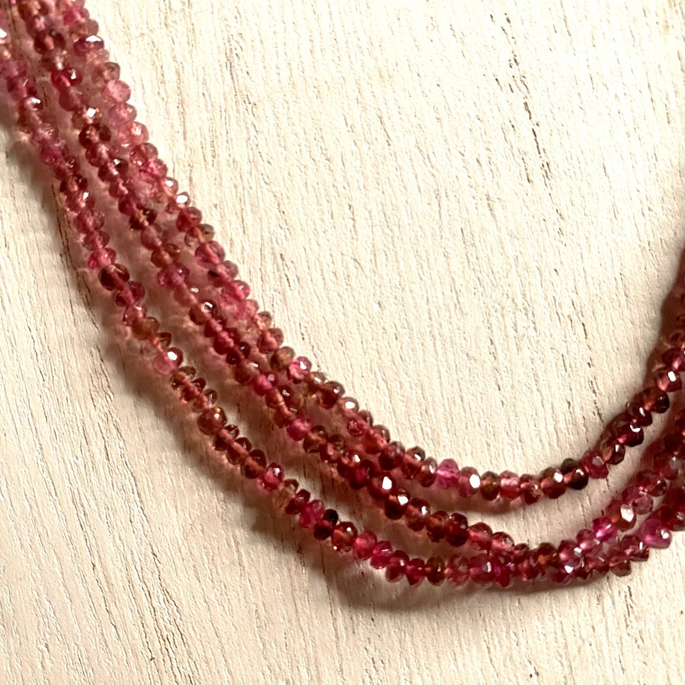 14K Rhodolite Necklace